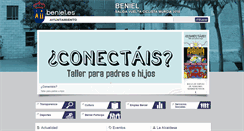 Desktop Screenshot of beniel.es