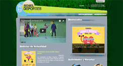 Desktop Screenshot of deportes.beniel.es