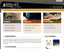 Tablet Screenshot of empleo.beniel.es